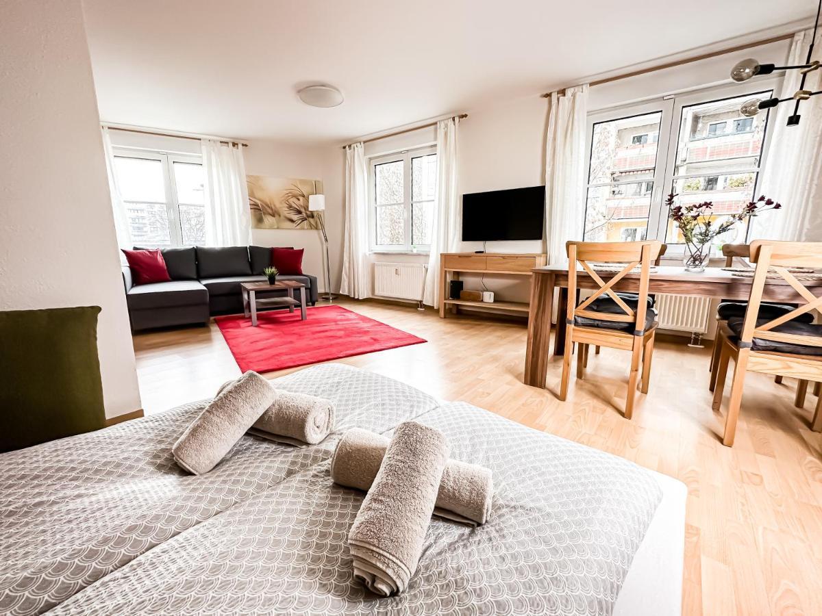 Ambiente-Wohnung - Zentrum Und Park In 5 Minuten Zu Fuss - Parkplatz - Netflix Lipsko Exteriér fotografie